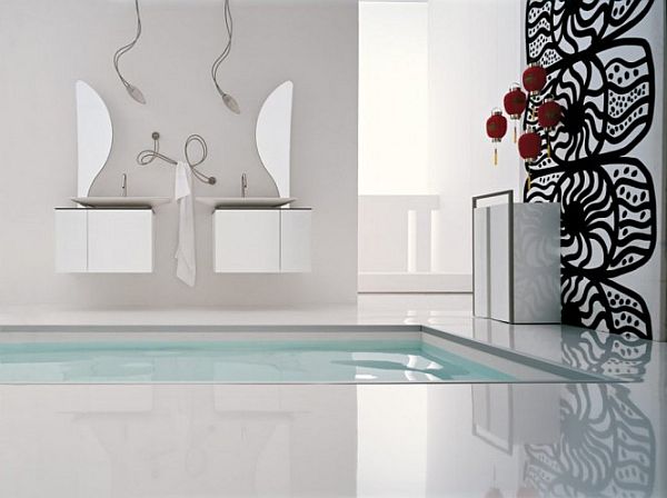 Bathroom wall designs 600x496