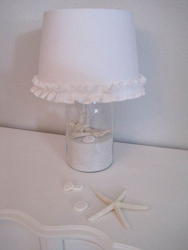 Beach cottage lamp