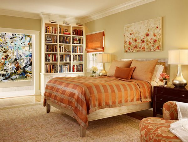 Bedroom library design