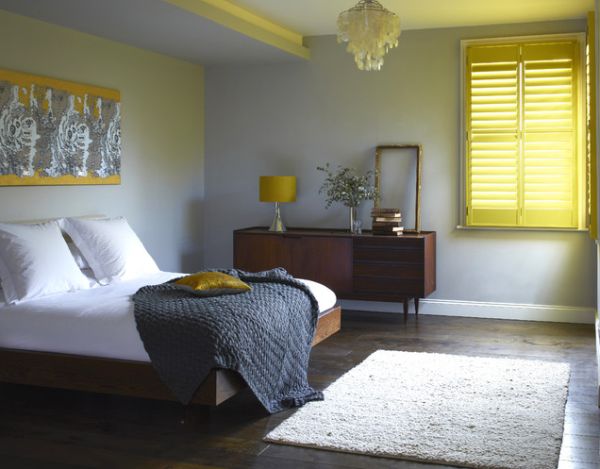 Bedroom ombre walls
