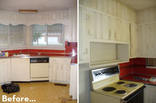 Before after a kitchen of amazing awesomeness