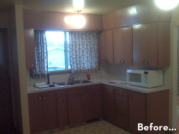 Before after kitchen one amazing home renovation