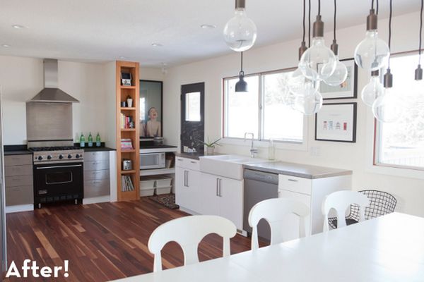 Before after kitchen one amazing home renovation2