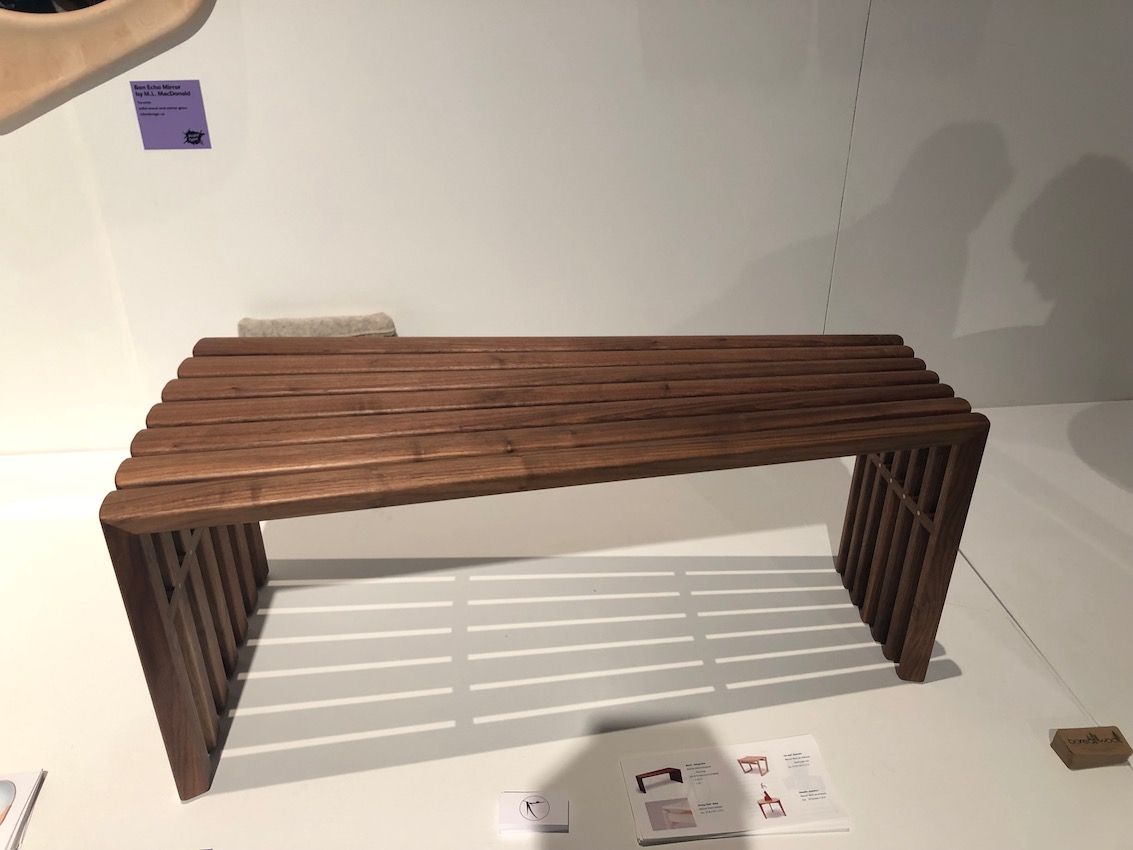 bench by Samson Furniture Design was inspired by a Guqin