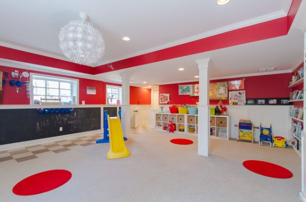 Big space for playroom