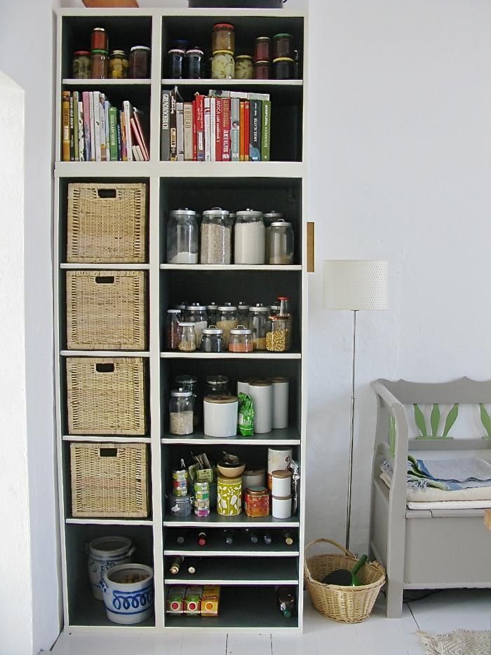 bookshelf pantry