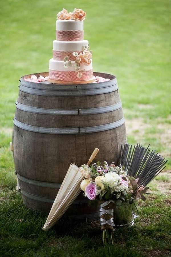 Cake wedding decor