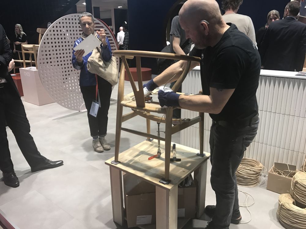 Carl hansen and son passionate craftsmanship salone del mobile 2017