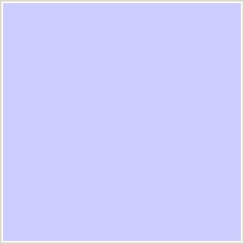 Lavender Blue - #ccccff