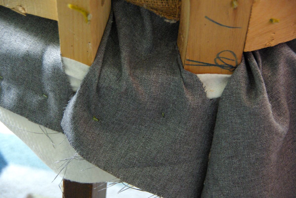 Chair reupholster tutorial 2