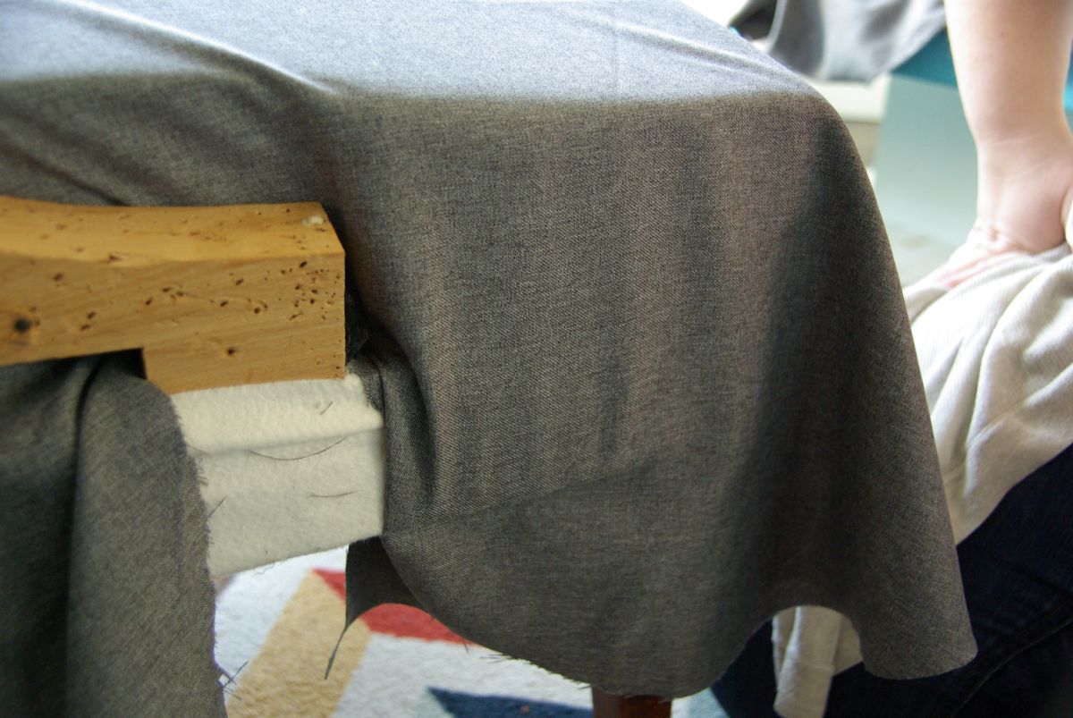 Chair reupholster tutorial 3