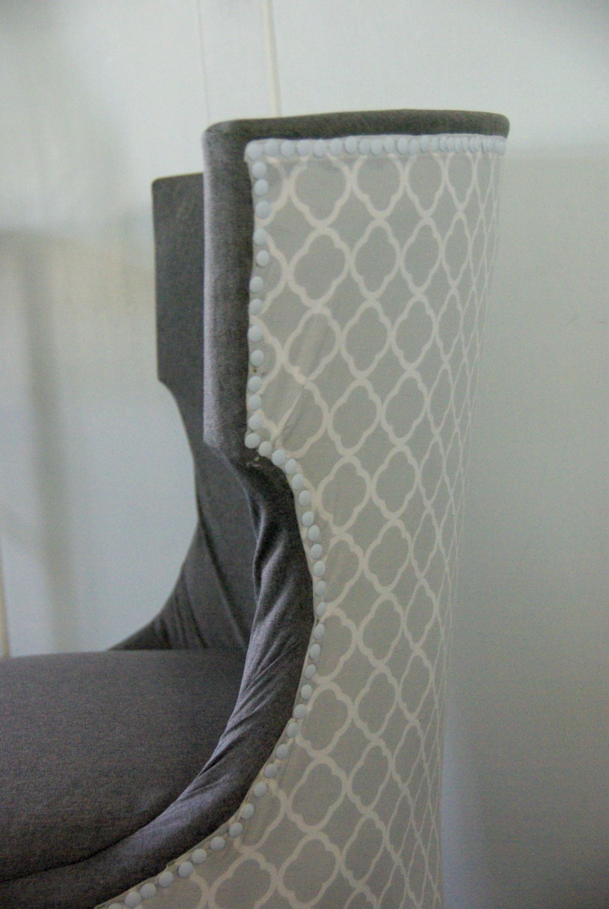 Chair reuphoulster details