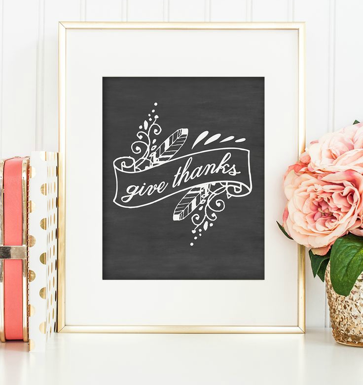 chalkboard print