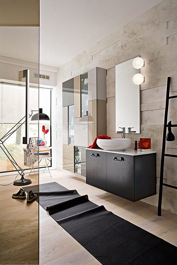 Chic biege bathroom