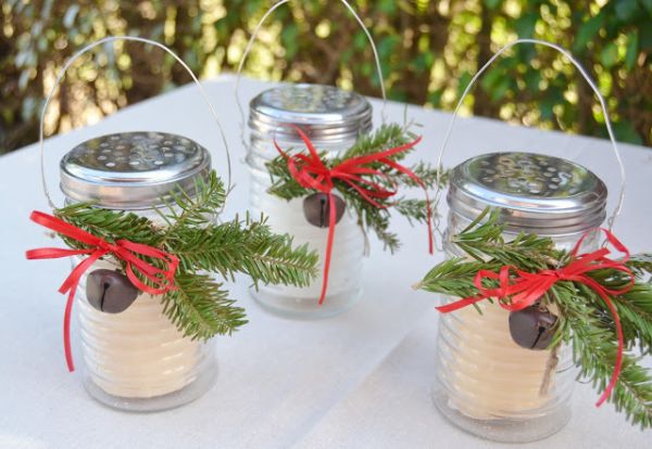 Chirstmas candle holders