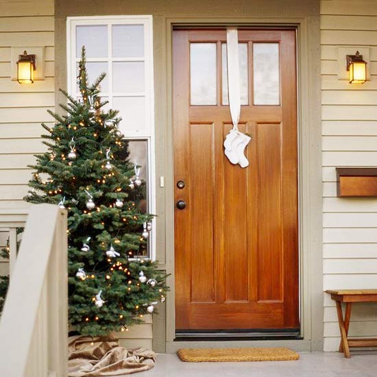 Christmas front door decoration holiday