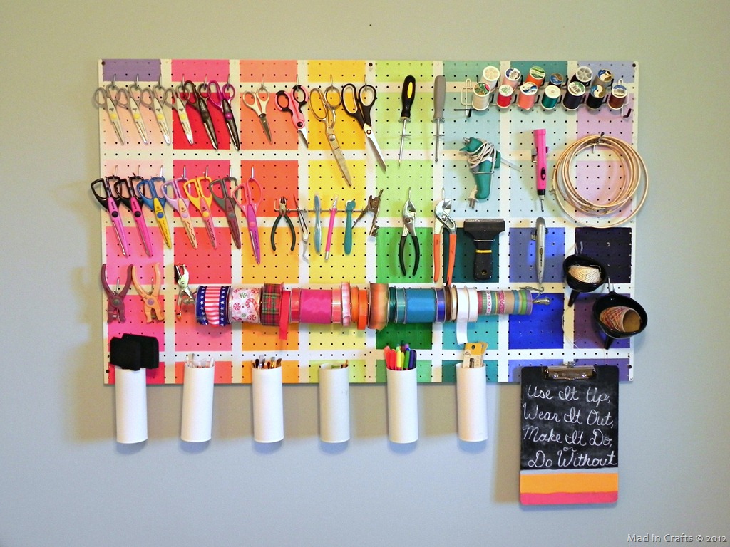 colorful-pegboard-for-craft-room