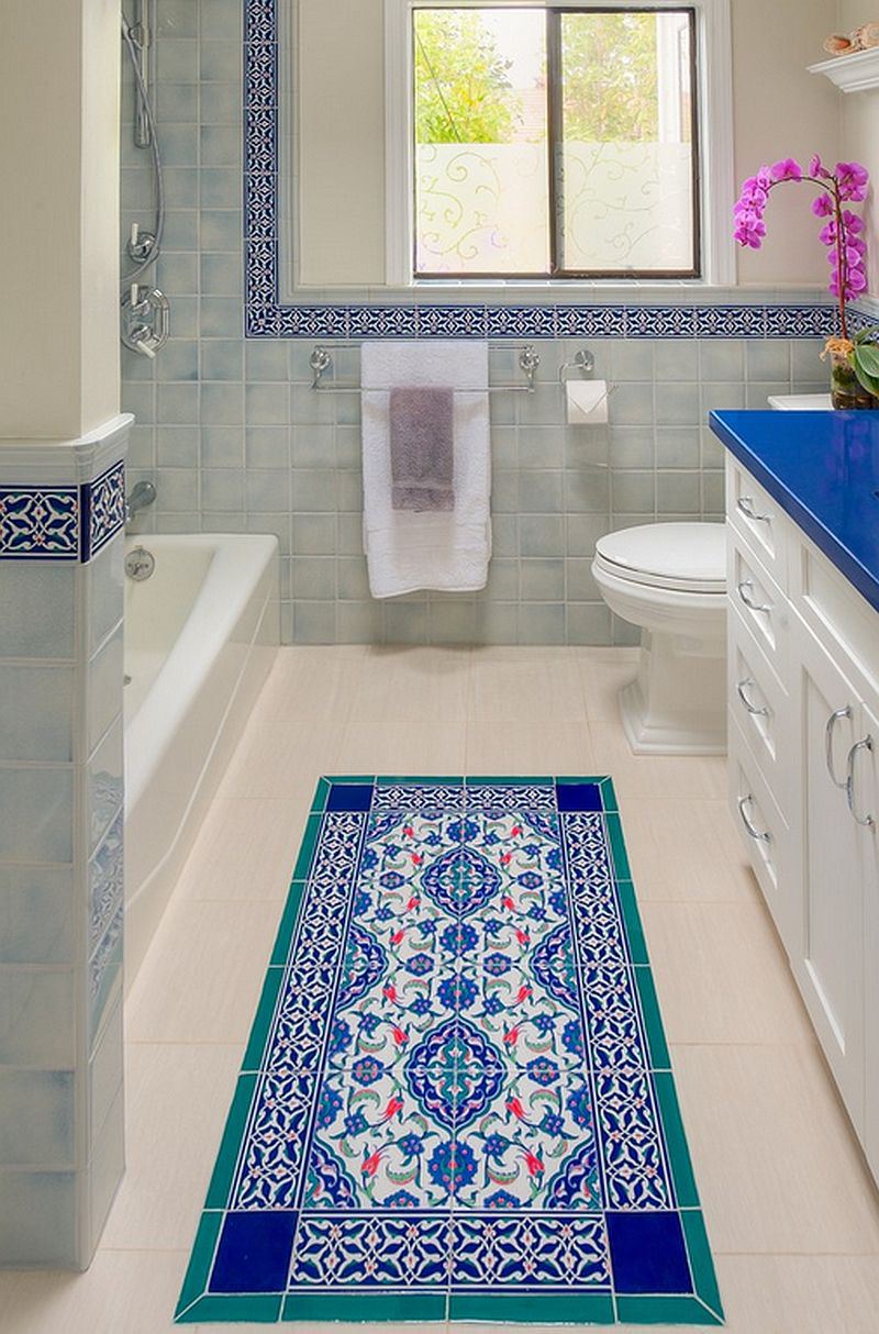 Colroful bathroom colors