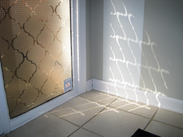 Contact paper window