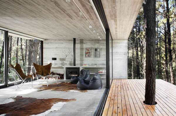 Contemporary concrete cottage1