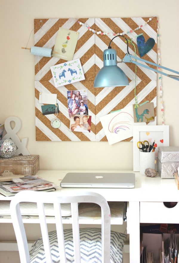Cork paint board