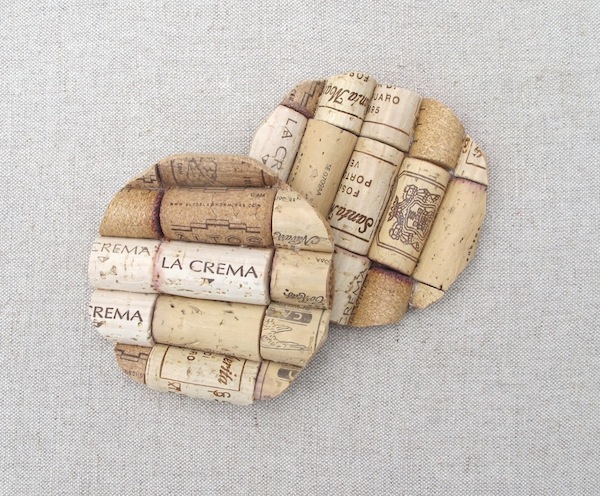 Corkwine coaster