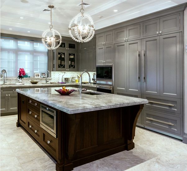 Match the Cabinets and Marble Countertops