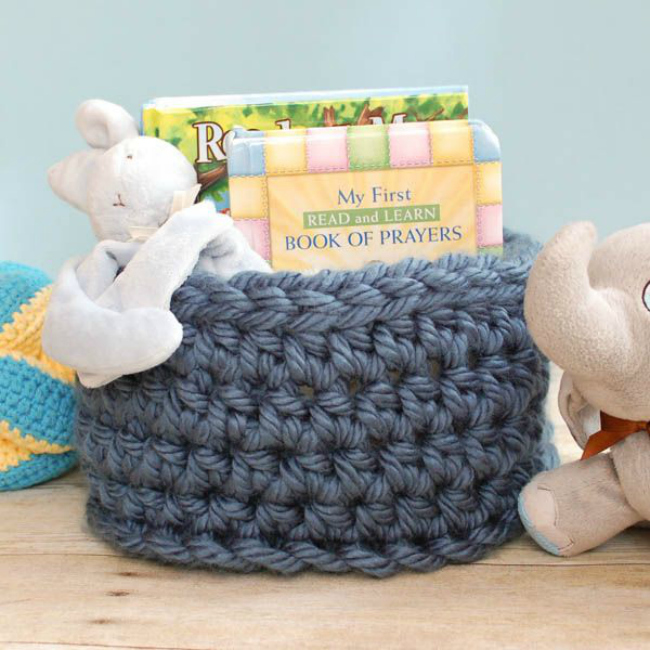 crotchet basket