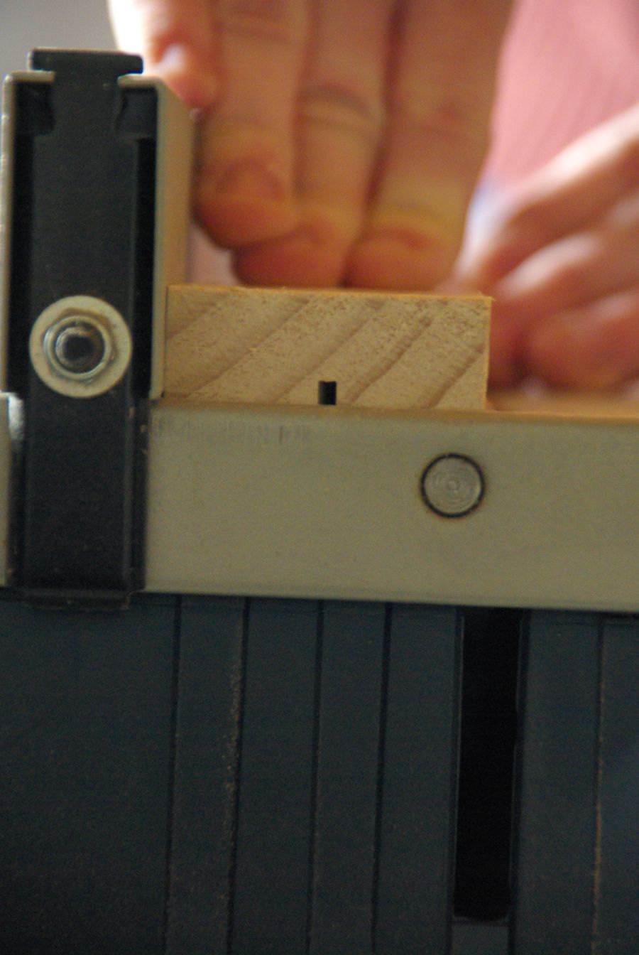 Cutting glass making barn door6