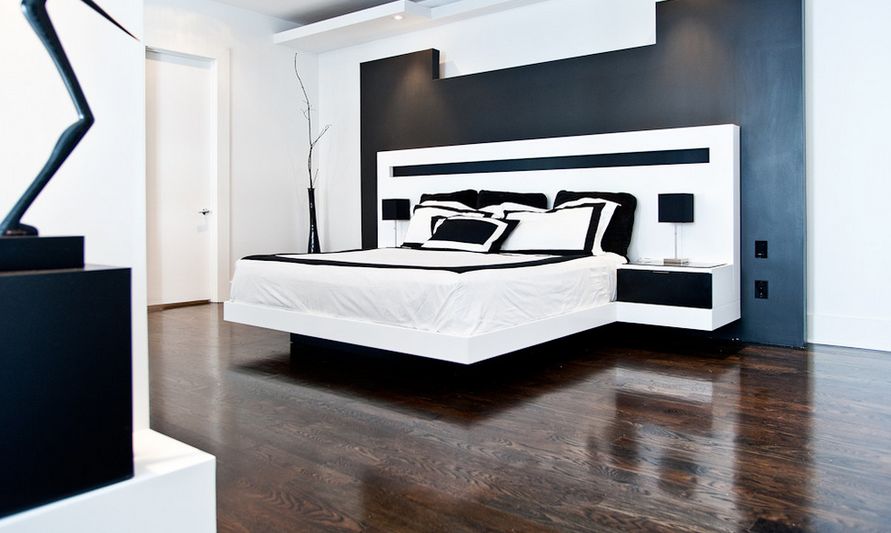 How to Decorate a Black and White Bedroom
