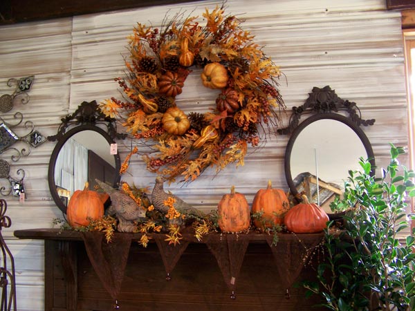 Decorate your mantel for fall