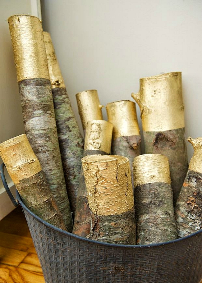 dipped logs