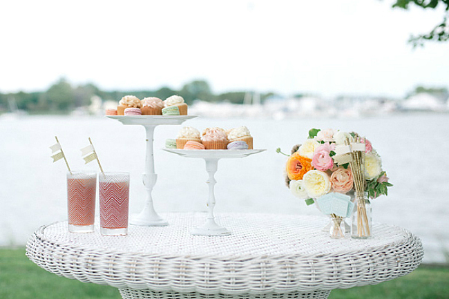 diy candlestick cake stand