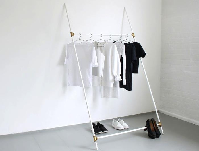 Diy clothing rack from love aesthetics