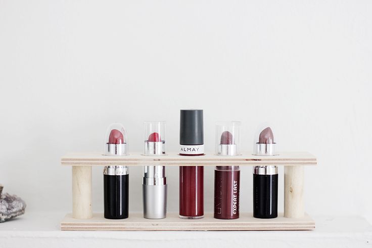 diy lipstick holder
