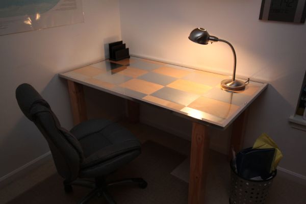 Diy top desk