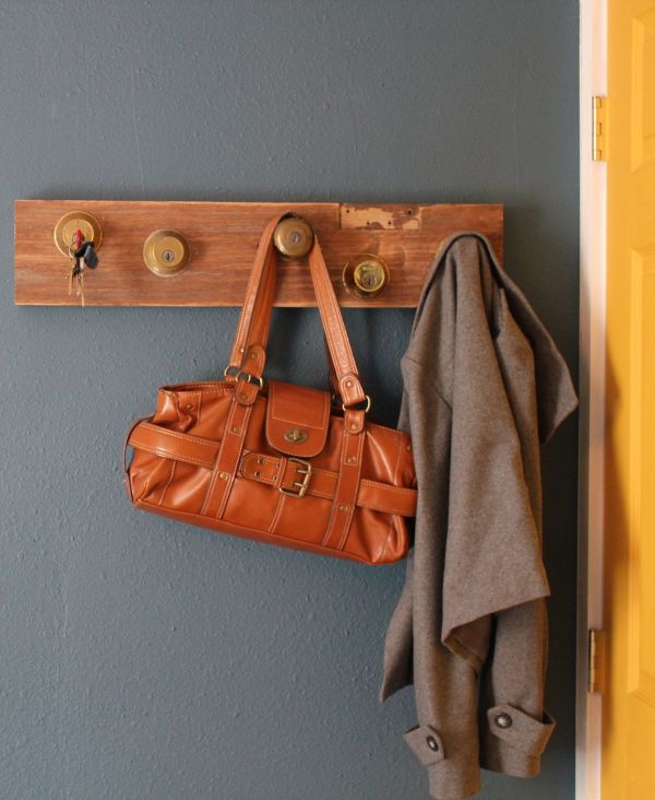 Door knobs to hang coats