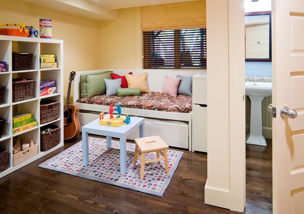 Double function for a playroom