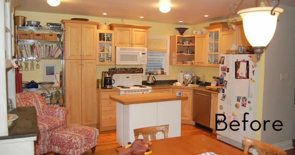 Dramatic bistro kitchen makeover