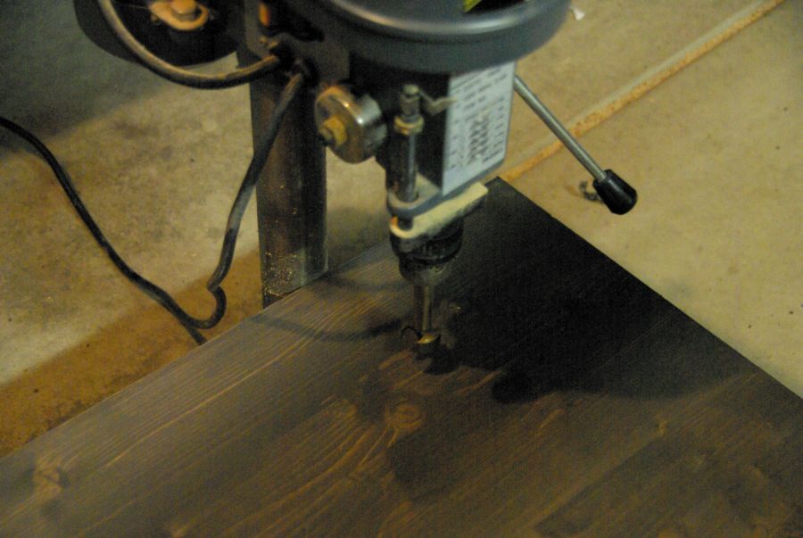 Drilling holes for TV Stand