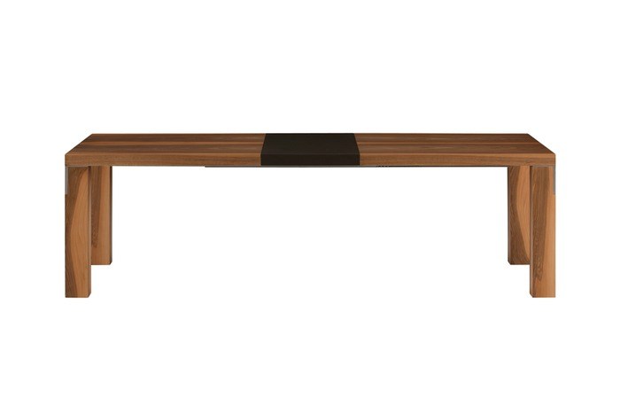 Extending rectangular wooden table2