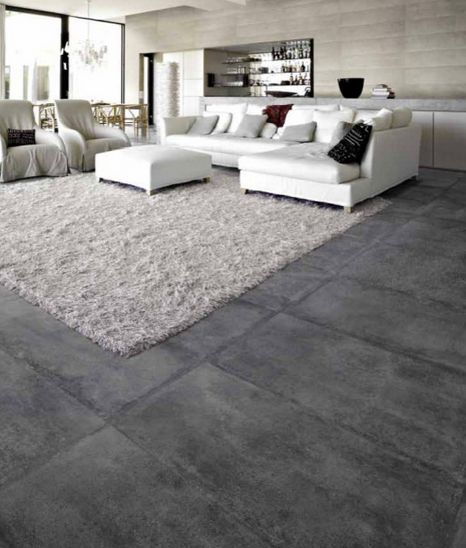 faux concrete floor