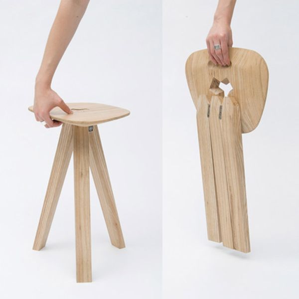 Folding stool by jack smith