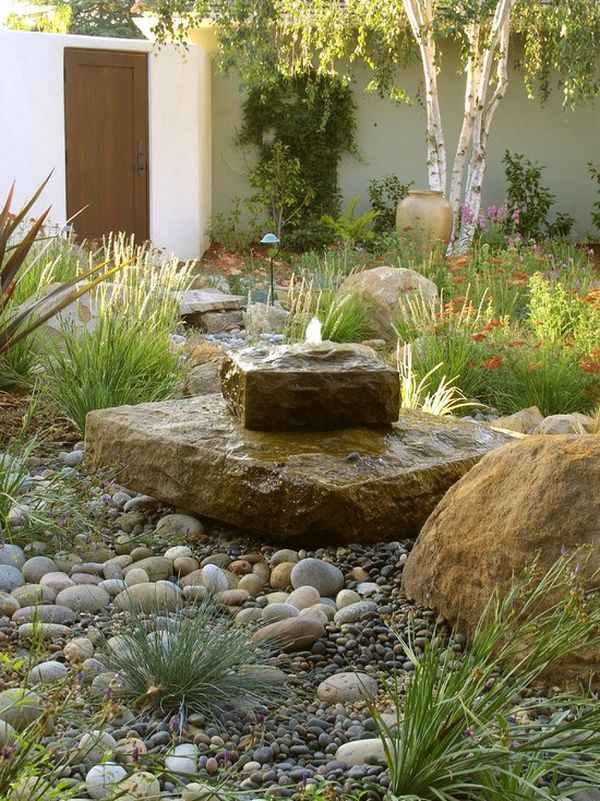 Fountain rocks design