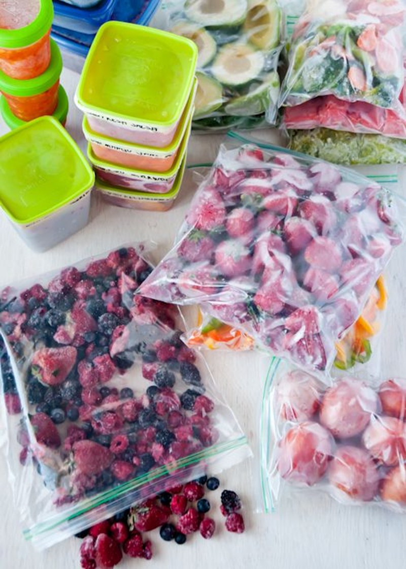 freezing produce