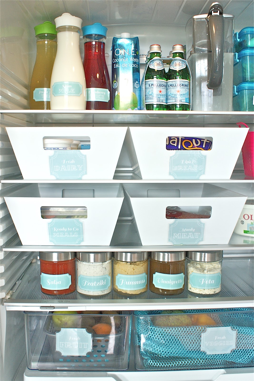 20 Fridge Organization Tips That Put Your Design Skills To The Test