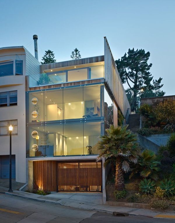 Garage and 3rd floor deck