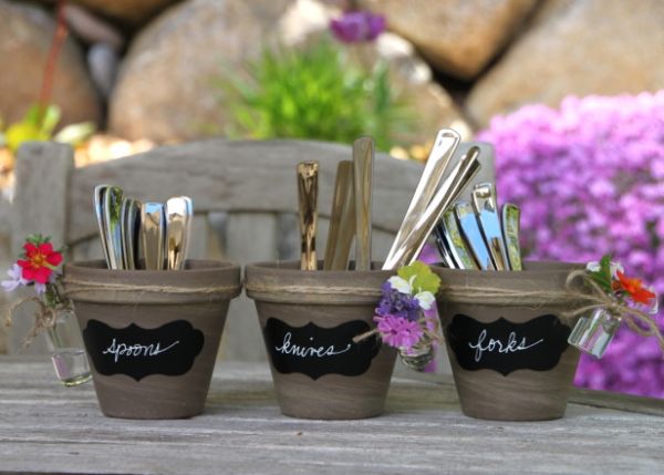 Garden flowerpot craft