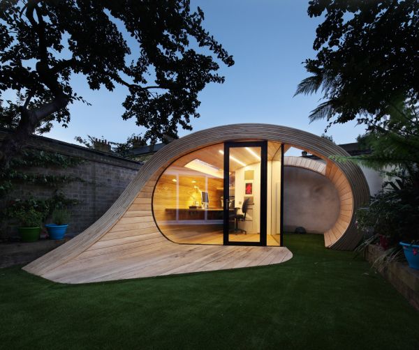 10 Private, tranquil and spectacular garden shed offices