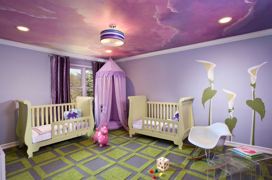 21 Cool Ceiling Designs That Turn Kids’ Bedrooms Into Fantasy Land